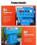 Pro Grade Polyurethane Foam Spray Gun Kit For Airless PU Insulation Equipment With High Pressure System control panel and safety features