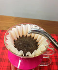 Wave Filters 185 Pack Of 100 White Coffee Filters for drip coffee in pour over brewing setup, preserve flavor.
