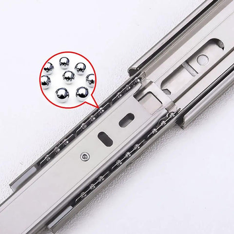 Full Extension Ball Bearing Drawer Slides Heavy Duty Beast Runs Smooth As Butter Built Like A Tank For Kitchen Cabinets And Keyboard Trays Side Mount 8 Inch 200 Mm Steel Glides Pack Of Four