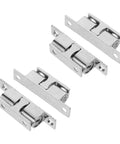 Stainless Steel Door Catch Latches Set, 4 Pack For Cabinets, Boats, And RVs, Ball Tension Roller Latch With Noise Reduction