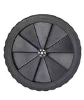 Heavy Duty 8 Inch Cart Wheel With Bearing For Outdoor Wagons Tough As Nails Rubber Tire Built For Heavy Loads Universal Fit Impact Resistant