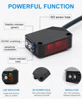 Versatile Photoelectric Proximity Sensor With Diffuse Reflect Through Beam Modes For Industrial Automation 