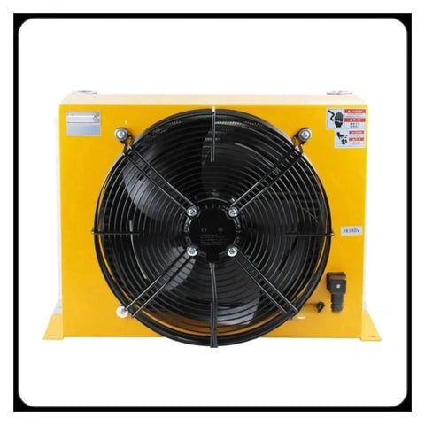 Efficient Hydraulic Air Cooler For Oil Circulation And System Cooling Air Cooled Heat Exchanger Radiator AH1417 AC380V High Performance Cooling Solution For Hydraulic Machinery