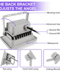 UV Resin Curing Light For 3D Printers SLA DLP LCD Models 405nm UV LED Lamp With 60W Output adjustable stand feature