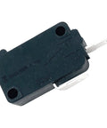 Heavy Duty 16 Amp Black Micro Switches Four Pack SPST NO Pin Plunger Solid Gear Replacement For Honeywell V7-1S37D13 showing a single micro switch.