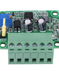 PWM To Voltage Converter Module For 0 To 10V Output; circuit board with capacitors and terminal block