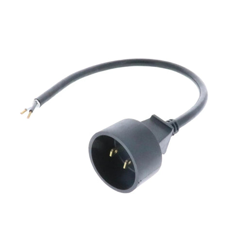 Ready To Roll Heavy Duty Replacement Cordset Compatible With Power Tools Genuine Oem Part 58837000, black power tool plug.