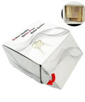 Box of SC1 Brass Finish Key Blanks Pack Of 50 Uncut Keys for locksmiths, showing brass color and packaging details.