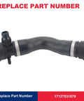 BMW Engine Upper Radiator Coolant Water Hose Pipe Replacement Fits E82 E88 E92 E90 E91 Z4 128i 323i 325i 328i 330i OEM 17127531579