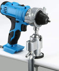 360 Degree Bench Clamp Vise Grinder Holder For Electric Drill Stand Universal Work Aluminum Alloy Construction