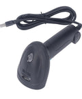 Wired Barcode Scanner With Quick Response Voice Feedback And QR Code Reading For Inventory Management, durable ABS construction.
