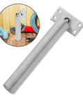 Concealed Door Closer With Chromium Finish for Residential and Hotel Doors Auto Close Solution shown with tools