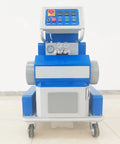 Pro Industrial Insulation Spray Foam Machine For Polyurea And Polyurethane, heavy duty sprayer with controls and gauges on wheeled base.