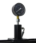 Pressure gauge of 10 Ton Adjustable Benchtop Hydraulic Shop Press for Garage Use, Built for Home Mechanics to Bend and Straighten Metal