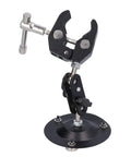 Pro Grade Soldering Stand Clamp With Magnetic Helping Hands 360 Degree Rotation Rubber Pad Jaws, sturdy aluminum, stainless steel