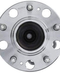 Front view of Front And Rear Wheel Hub Bearing Assembly 5 Lug Set Replacement For Hyundai Sonata Tucson Kia Cadenza Optima 2015 2019