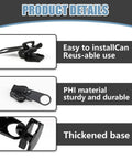 Heavy Duty Zipper Repair Kit 12 Piece Metal Universal Set Three Sizes For Quick Fixes Replacement Slider Teeth And Spare Parts