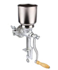 Hand Crank Cast Iron Grain Mill Grinder For Dry Grains Coffee Rice And More Detachable Design For Easy Cleaning Sturdy Old School Milling Tool That Grinds Corn Beans Mung Beans Cereals Into Fine Powder