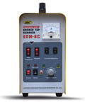 Front view of SFX EDM-8C portable EDM tap burner, 800W, yellow case with control panel and gauge.
