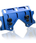 Traxxas Aluminum Front Bulkhead Upgrade Kit Blue Anodized For Slash 2WD Rustler Stampede Bandit 2530 2530A Replacement RC Car Parts