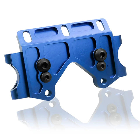 Traxxas Aluminum Front Bulkhead Upgrade Kit Blue Anodized For Slash 2WD Rustler Stampede Bandit 2530 2530A Replacement RC Car Parts