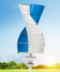 3000W Wind Turbine Generator Kit For Off Grid Power 12V 24V 48V 96V 120V Three Phase Maglev Breeze Start Vertical Axis Windmill