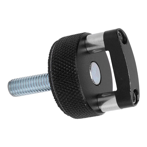 Premium Grade No Sweat Quick Swap Thumb Screws For Bronco Hardtop With Built In D Rings M8 1 25 Thread set of black thumb screws.