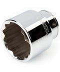 3/4 Inch Drive 1-15/16 Inch Shallow 12-Point Socket Chrome Finish With Large Readable Markings For Quick Identification And Durable Mechanic-Grade