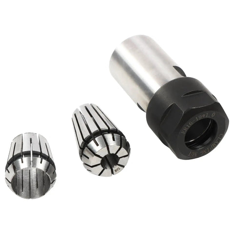 Knuckle Cracker Angle Grinder Extension Shaft Adapter Kit With One Quarter And One Half Inch Spring Collets for wood carving.