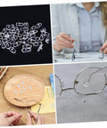 All In One Eyeglass Repair Kit With Screws And Tools For Quick Fixes On Glasses, Sunglasses, And Wire Frame Specs, Portable DIY Repair Set