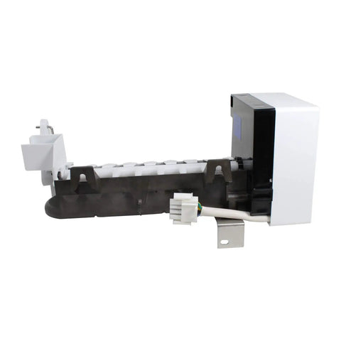Refrigerator Ice Maker Replacement For Kenmore Sears 106.56586500 Fits W10190952 Icemaker Durable 4317943 Unit side view