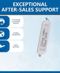Rugged IP67 Waterproof LED Driver With 700 mA Constant Current For Outdoor Industrial Signage And Architectural Lighting Fully Sealed Enclosure Built To Weather Rain Dust And High Pressure Washdowns, white 148x40x30 mm unit
