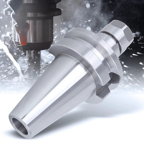 CNC Tool Holder Built From 40Cr Alloy Steel For Milling Machines Delivers Heavy Duty Performance High Rigidity And Long Tool Life