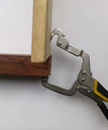 13 Inch Right Angle Corner Clamp With Dual Pins for thin and thick wood securing corner joint of wooden boards
