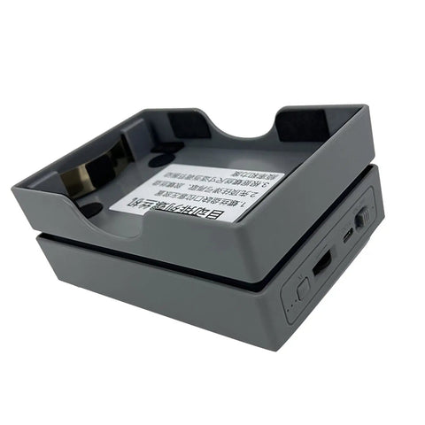 Fully Automatic Screw Arrangement Machine With Six Trays To Keep Your Workbench Hella Organized And Make Fastener Sorting A Total Breeze For Serious Builders Nationwide, gray plastic organizer with electronic features.