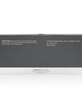 Back of product box with directions for Man Friendly Bidet Toilet Seat Attachment With Dual Self Cleaning Nozzles Front And Rear Non Electric Sprayer
