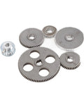 11Pcs Dope Mini Lathe Gear Set With 17 Teeth Motor Pulleys For Metal Cutting Machines T80 T50 T40 T35 T30 Exchange Gears