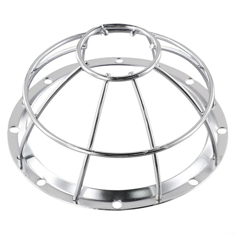 Straight Up Tough Heavy Duty Iron Smoke Detector Protective Cover With Sprinkler Cage Bracket And Rock Solid Wire Mesh Guard for fire safety