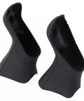 Black Brake Lever Hood Covers For Shimano Sora Claris ST2400 ST3500 Road Shifters, lightweight silica gel, pair