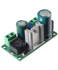 8 Pack AC DC To DC Buck Converter Module Kit With 5 To 30V AC Or 5 To 48V DC Input 3.3 To 33V Adjustable Output 2A High Current Regulator Board With Dope Heat Sink For DIY Electronics And Power Projects