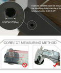 Image showing installation and measurement guide for 4 Pack M10 Adjustable Leveling Feet Screw On Floor Protectors For Home Furniture Legs Desks Tables And Sofas, 25mm Thread Length, 35x11mm Base, Easy Install.