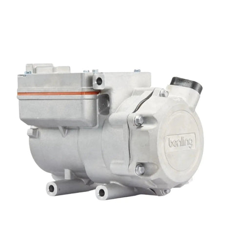 Top Shelf 540V DC Electric Air Conditioning Compressor With Integrated Water Pump For EV Cars Trucks And Buses, compact metal design.