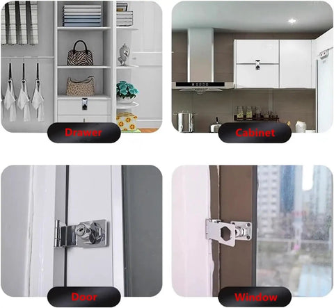 Lock Down Your Gear With These Tough As Nails Keyed Hasp Latches For Toolboxes And Storage Cabinets Brushed Nickel Zinc Alloy Security Hardware With Unique Keys To Keep Your Goods Secure