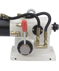 Heavy Duty Four Axis Tailstock Indexing Head With Manual Interchangeable Ejector Pin For Cnc Milling Drilling And Custom Fabrication Projects, detailed view of controls and connection points.