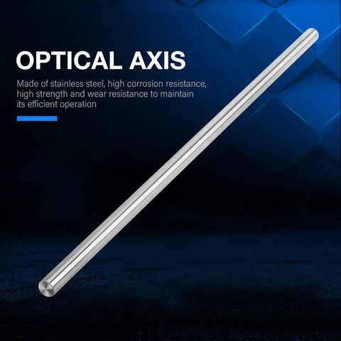 Pro Grade Heavy Duty Linear Drive Shaft Chrome Plated Carbon Steel Ultra Smooth Drop Dead Precise Optical Axis Rod For Cnc Machinery And Plant Automation 15Mm X 500Mm, stainless steel optical axis.