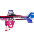 Micro Indoor PP Foam RC Airplane 3D F3P Sakura Edition, Easy Build Electric Radio Controlled Plane With 420mm Wingspan