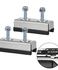 Heavy Duty Roof Rack Mounting Brackets For RVs And Campers Stainless Steel Clamps For Solar Panel Rack Motorhome And Caravan