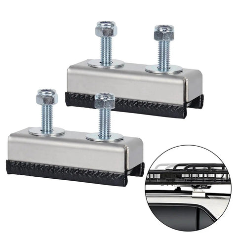 Heavy Duty Roof Rack Mounting Brackets For RVs And Campers Stainless Steel Clamps For Solar Panel Rack Motorhome And Caravan