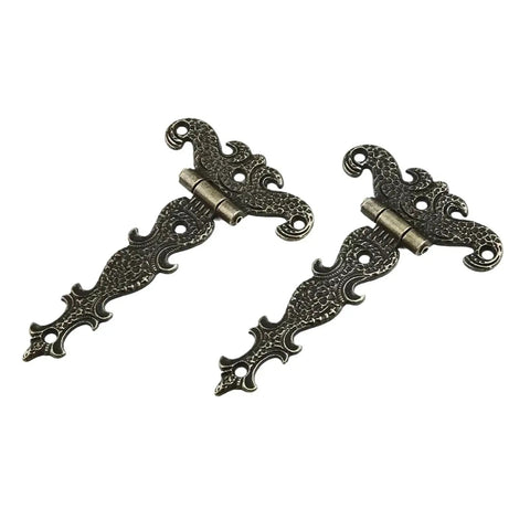 Heavy Duty Stainless Steel Self Closing Reversible Door Hinges With Smooth As Butter Bearing Action Knockout Quality, ornate design detail.