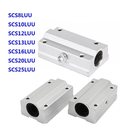 Premium Linear Ball Bearing Blocks For CNC Routers And 3D Printers Smooth Shaft Guide Rods Several Sizes Two Piece Lot Ready To Crush Any Build With Dope Precision And Zero Drag